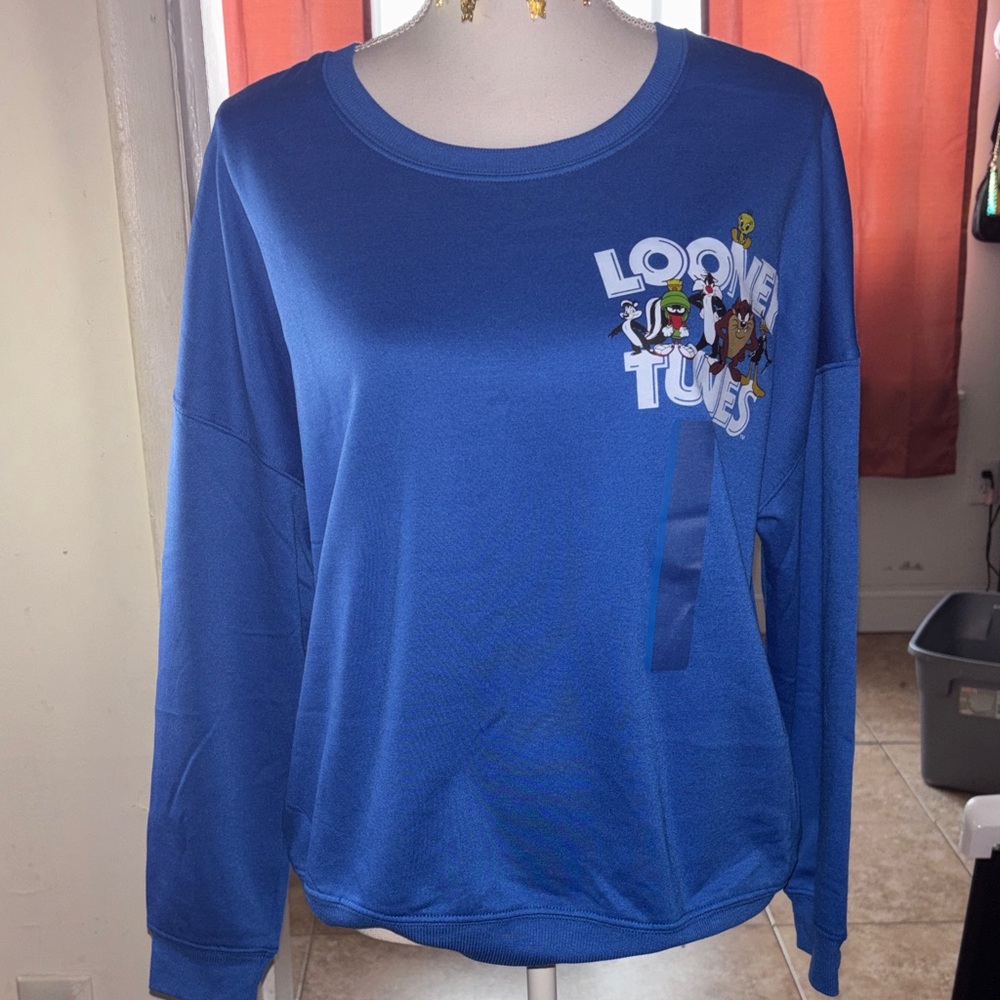 Looney Tunes Blue Sweatshirt